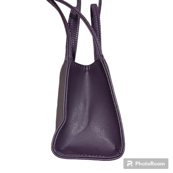 SOLD Telfar Small Shopping Bag Eggplant - Picture 5 of 15